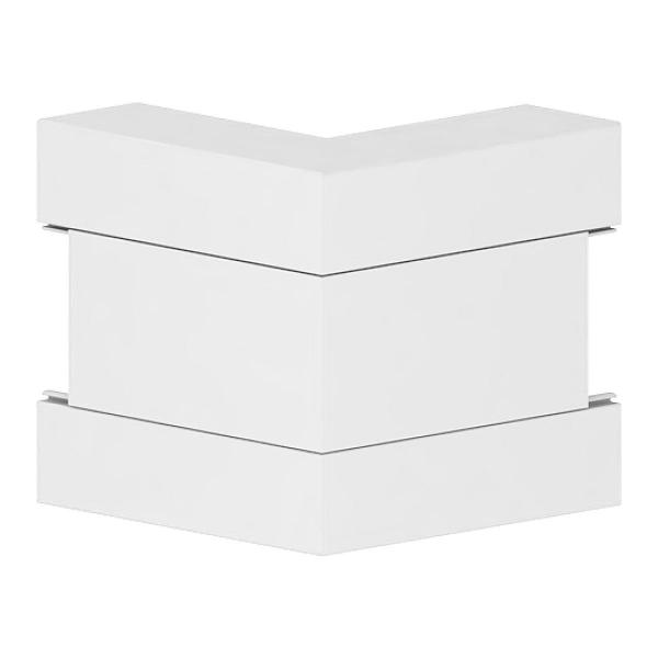 ARDEBO.de GGK 11772 Außeneck BR, 60x170/80mm, PVC, Gehrungsformteil, weiß