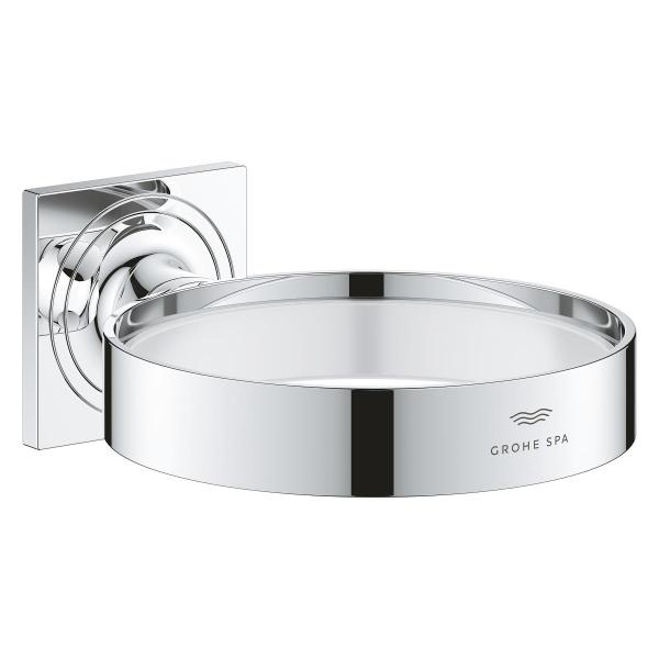 ARDEBO.de GROHE Allure Halter, für Seifenschale 40256003 oder Fön-Einsatz 40964001, chrom (40963001)