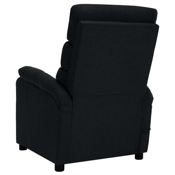 Massagesessel Schwarz Stoff