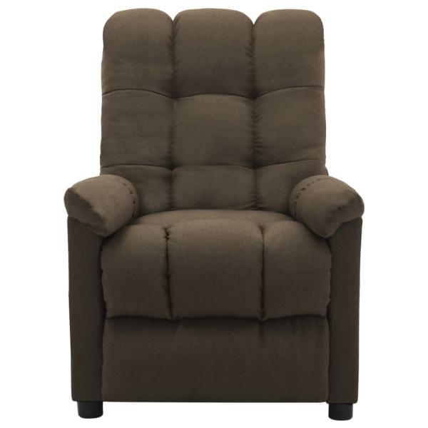 Relaxsessel Elektrisch Braun Stoff