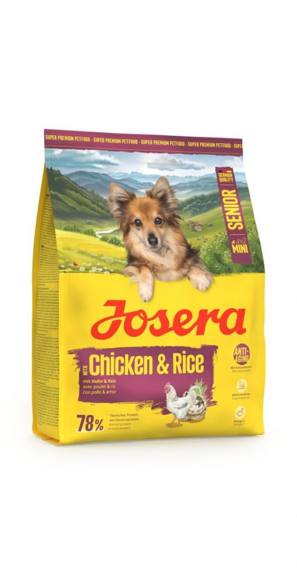 ARDEBO.de Josera Mini Senior Chicken & Rice 900 g