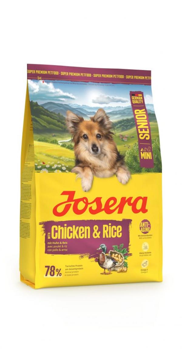ARDEBO.de Josera Mini Senior Chicken & Rice 3 kg