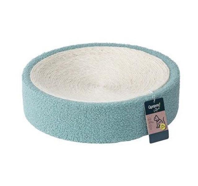 ARDEBO.de Quapas Cat Catscratcher Plush Sisal Mint green