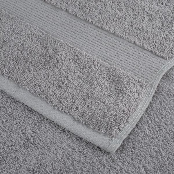 Premium-Handtücher SOLUND 4 Stk. Grau 50x100 cm 600 g/m²