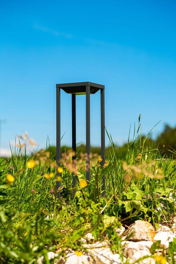 ARDEBO.de EVN SOLAR LED Wegeleuchte 500mm, IP54, Solar, 2,2W, 3000K, 120lm, Betriebszeit max. 12 Std., anthrazit (WLS50451502)