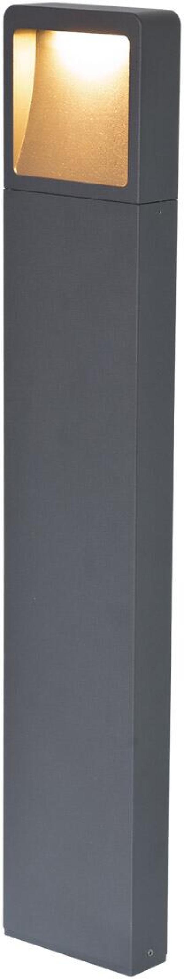 ARDEBO.de EVN LED-Wegeleuchte, P54, 200-240V, 6W, 3000K, 218lm, 650mm, anthrazit (WLF65061502)