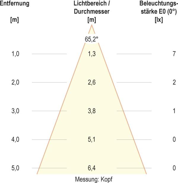 EVN LED-Wegeleuchte, P54, 200-240V, 6W, 3000K, 218lm, 650mm, anthrazit (WLF65061502)