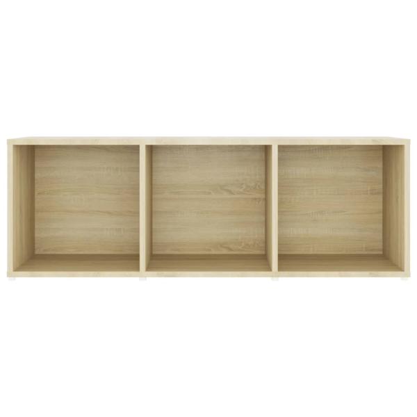 TV-Schränke 2 Stk. Sonoma-Eiche 107x35x37 cm Holzwerkstoff