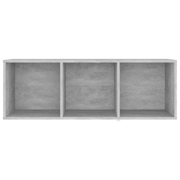 TV-Schränke 4 Stk. Betongrau 107x35x37 cm Holzwerkstoff