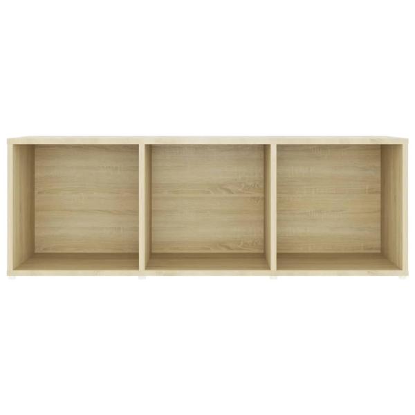 TV-Schränke 3 Stk. Sonoma-Eiche 107x35x37 cm Holzwerkstoff