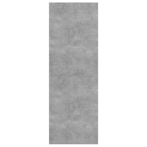 TV-Wandschrank Betongrau 37x37x107 cm Holzwerkstoff