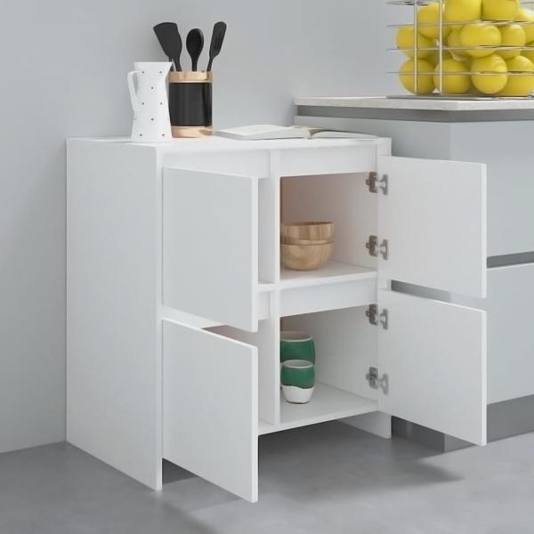 Sideboard Weiß 70x41x75 cm Holzwerkstoff