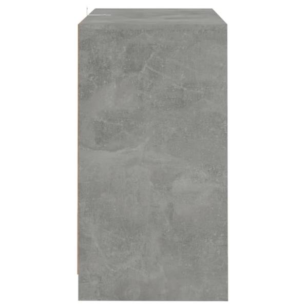 Sideboards 2 Stk. Betongrau 70x41x75 cm Holzwerkstoff