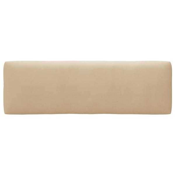 2-Sitzer-Palettensofa Schwarz Imprägniertes Kiefernholz