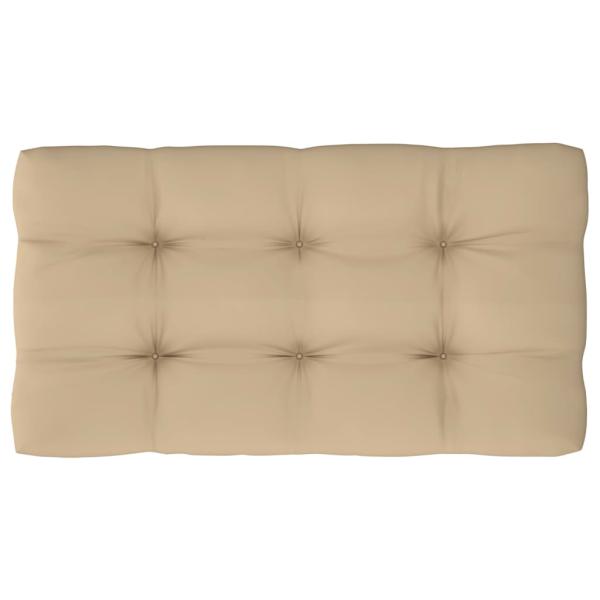2-Sitzer-Palettensofa Schwarz Imprägniertes Kiefernholz