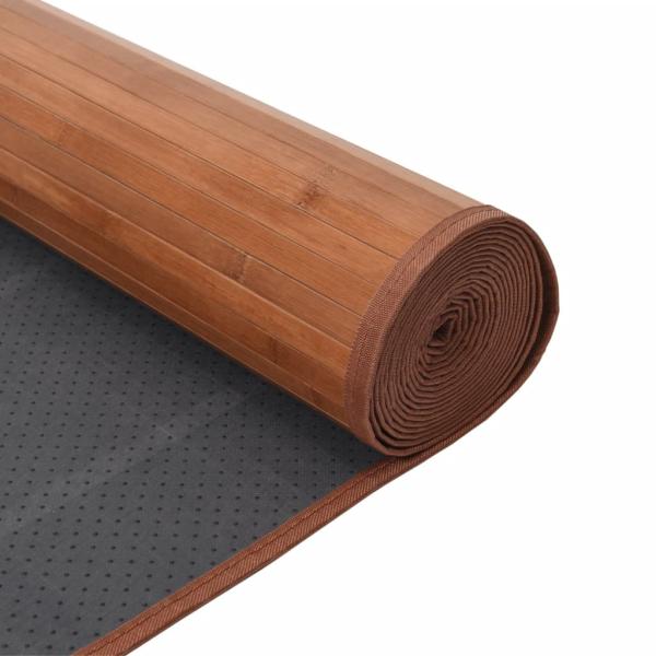 ARDEBO.de - Teppich Rechteckig Braun 60x100 cm Bambus
