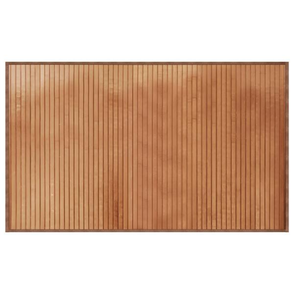 Teppich Rechteckig Natur 60x100 cm Bambus