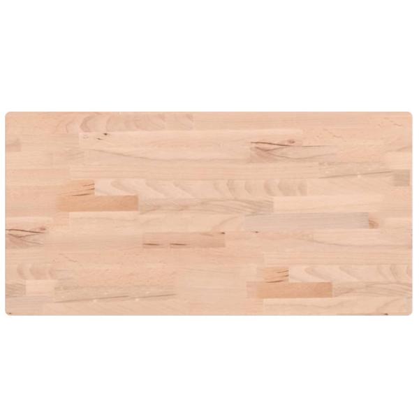 Waschbeckenregal Wandmontage Stahl und Massivholz Buche