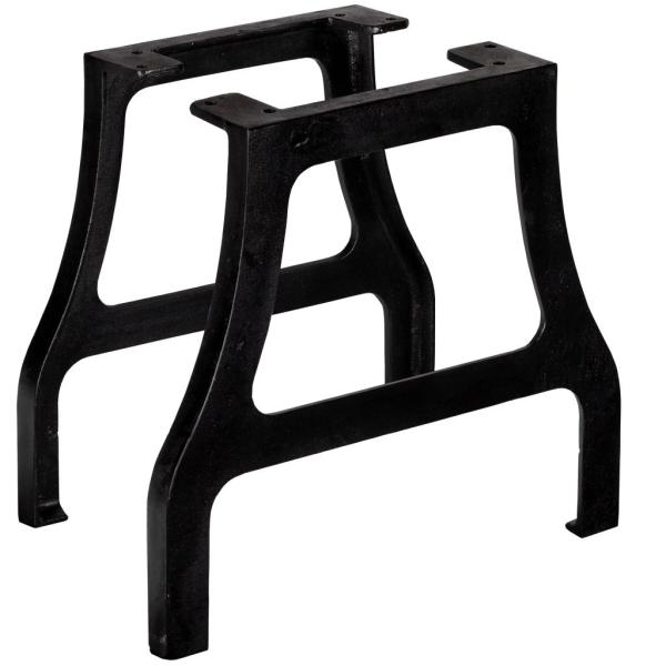 ARDEBO.de - Couchtischbeine 2 Stk. A-Gestell Gusseisen