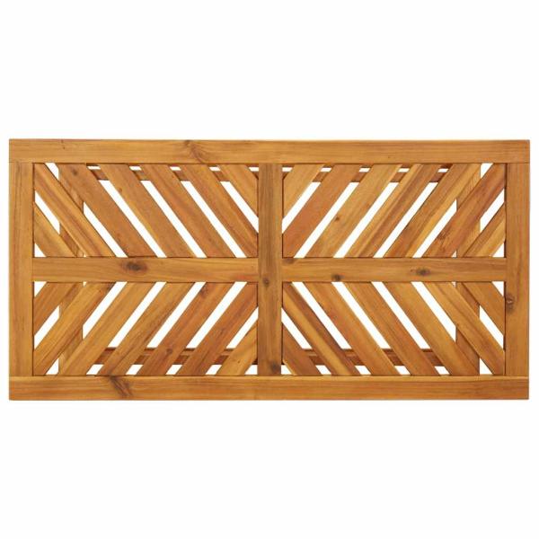 4-teilige Garten Lounge Set Massivholz Akazie