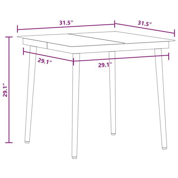 Garten Essgruppe mit Kissen 5 pcs Grau Poly-Rattan