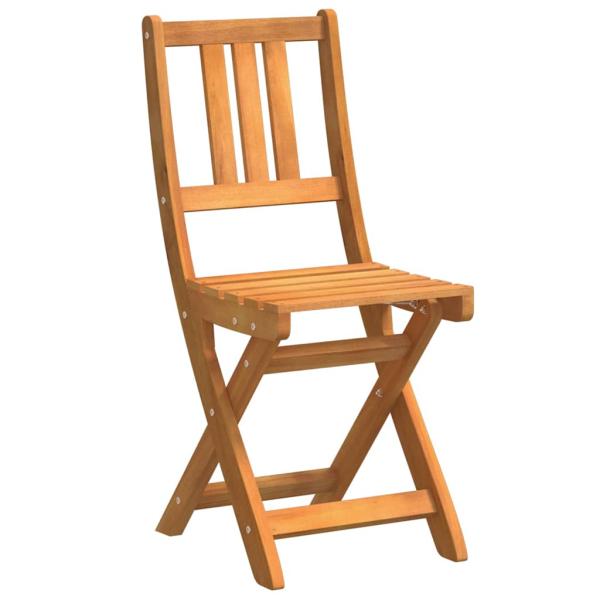 Klappbare Gartenstühle 6 Stk 36x46x86 cm Massivholz Akazie, Klappbare Gartenstühle 2 Stk 36x46x85 cm Massivholz Akazie