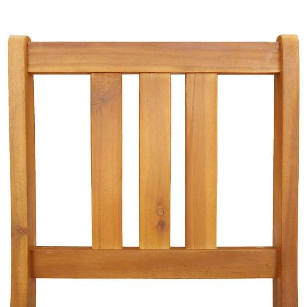 Klappbare Gartenstühle 6 Stk 36x46x86 cm Massivholz Akazie, Klappbare Gartenstühle 2 Stk 36x46x85 cm Massivholz Akazie