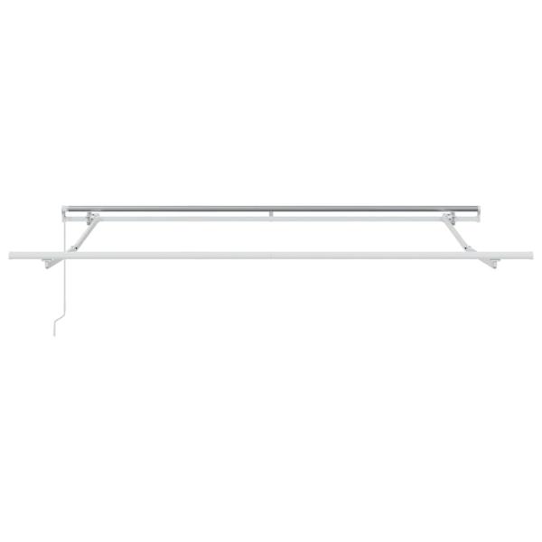 Manuelle Einziehbare Markise Beige 300x250 cm, Markisen-Ersatzstoff für 3x2,5 m Rahmen Beige
