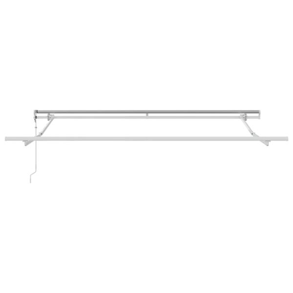 automatische einziehbare Markise Grün und Gelb 300x250 cm, Markisenstoff für 3x2,5 m Rahmen Grün und Gelb