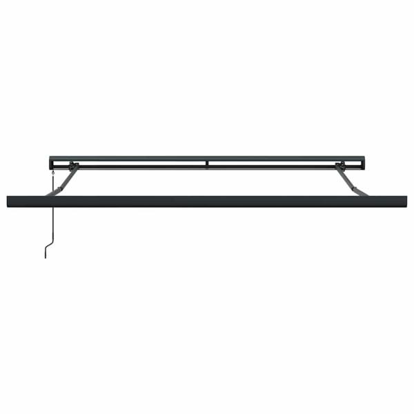 Manuelle Einziehbare Markise Grün und Weiß 350x250 cm, Markisenersatzstoff für 3,5x2,5 m Rahmen Grün und Weiß