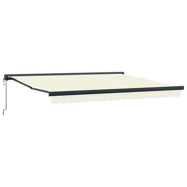 Automatische einziehbare Markise Creme 400x300 cm