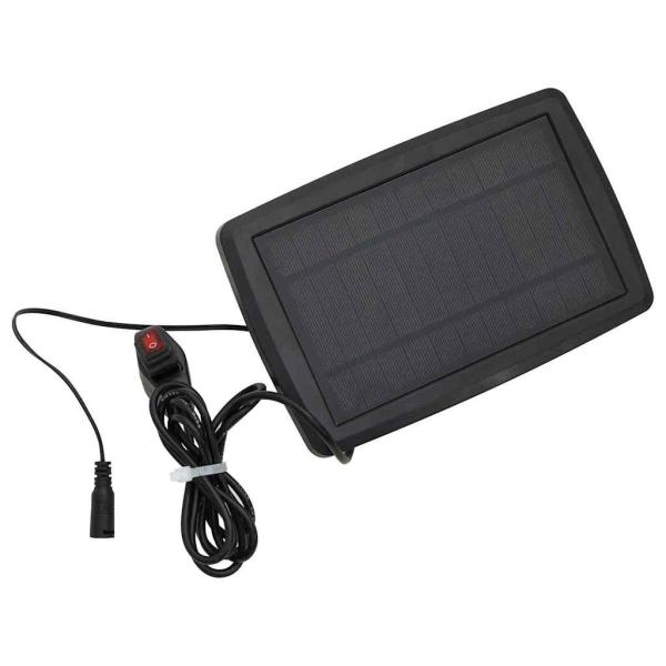Manuelle aufrollbare Markise mit LED Rot 400x300 cm, Markisenersatzstoff für 4x3 m Rahmen Rot