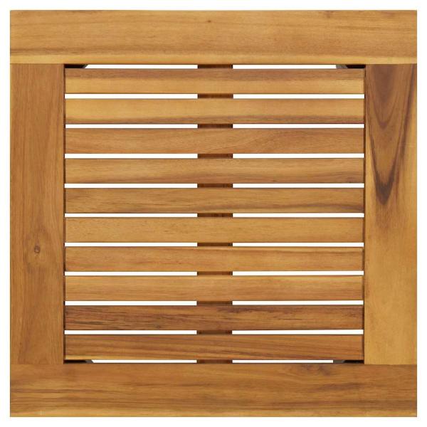Garten Beistelltisch 45x45x38 cm Massiv Akazienholz