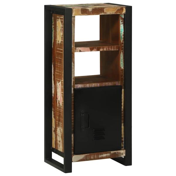 ARDEBO.de - Badezimmerschrank mit Regal Braun Massives upgecyceltes Holz
