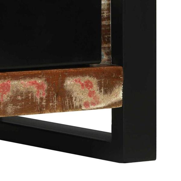 Badezimmer-Wand-Schrank 40x30x90 cm Massivholz Recyceltes