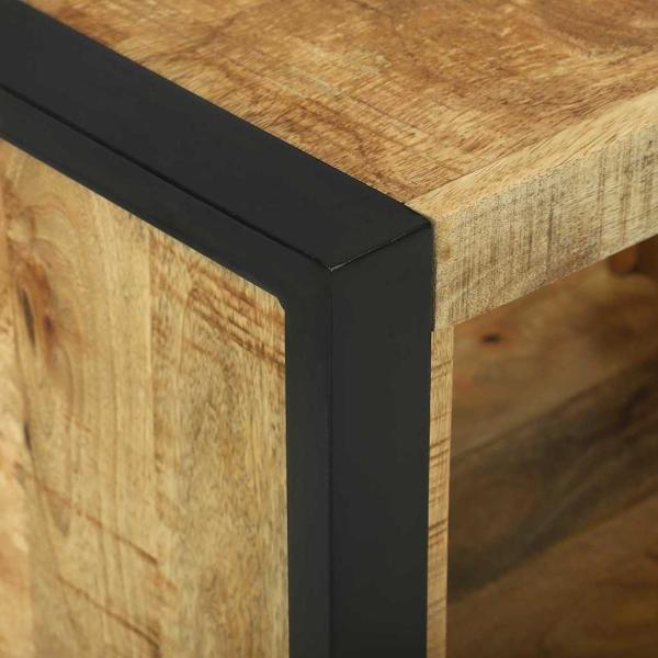 Wandwürfel 55x35x40 cm Massivholz Mango