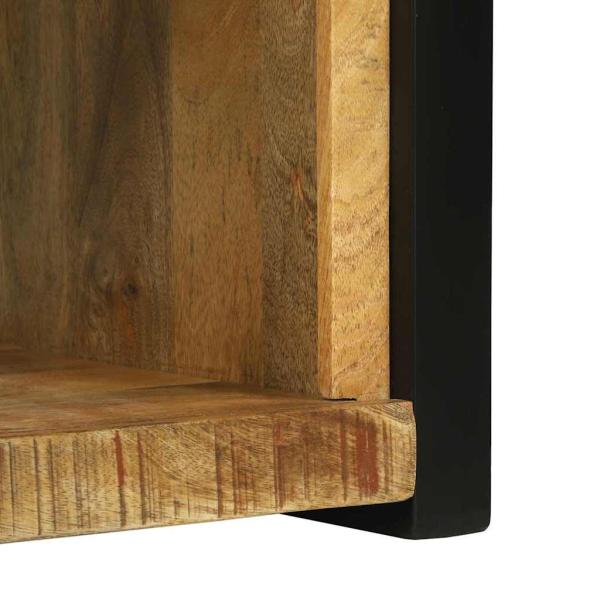 Wandwürfel 55x35x40 cm Massivholz Mango