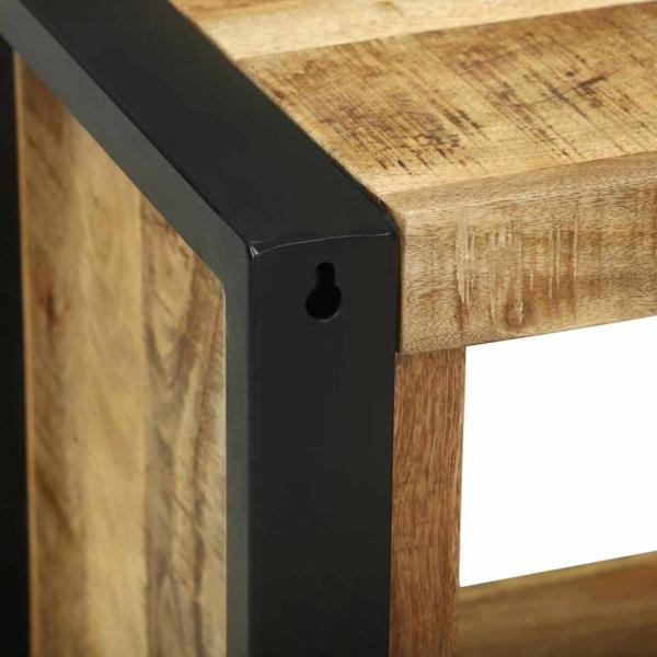 Wandwürfel 55x35x40 cm Massivholz Mango