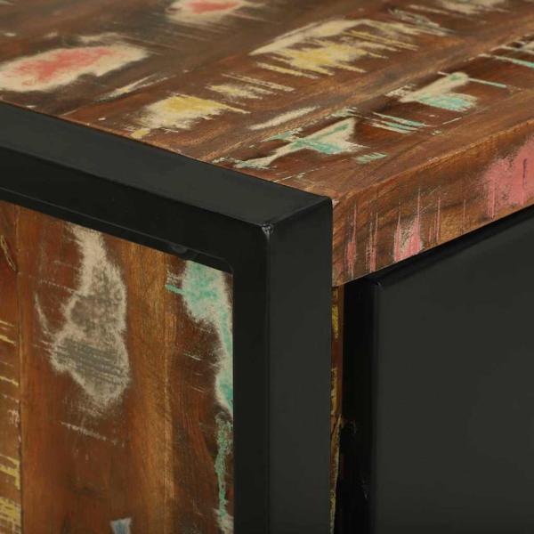 Waschbeckenunterschrank 55x35x60 cm Massivholz Recycelt