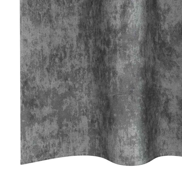 Samtvorhänge 2 Stk. Grau 245 x 140 cm Samt