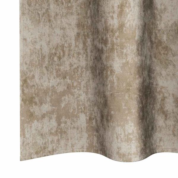 Velvet Vorhänge 2 Stück mit Ösen Champagner 245x140 cm