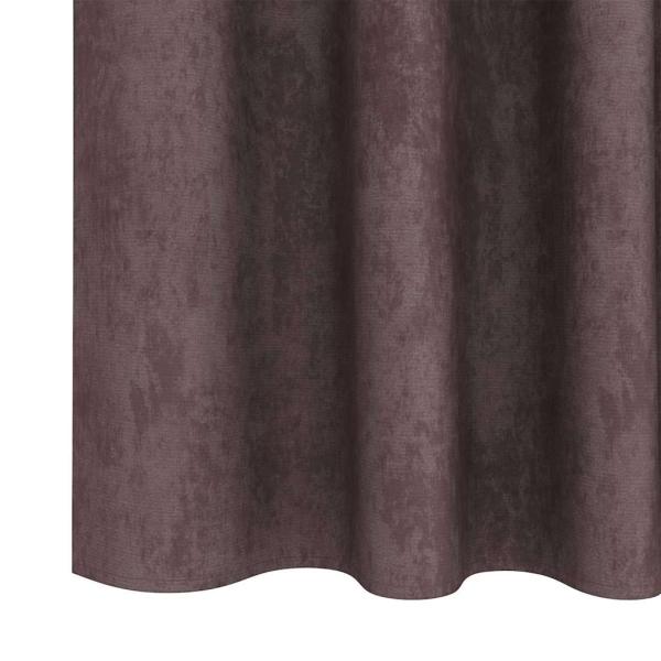 Samtvorhänge 2 Stk. Braun 260 x 140 cm Samt