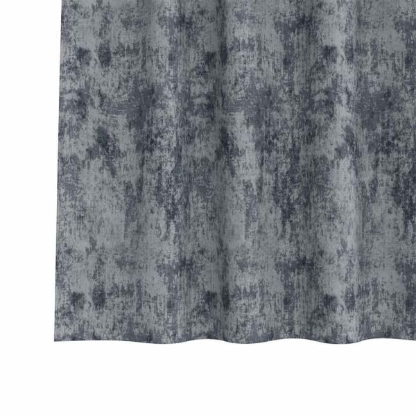 Velours Vorhänge 2 Stück mit Ösen Silbergrau 260x140 cm