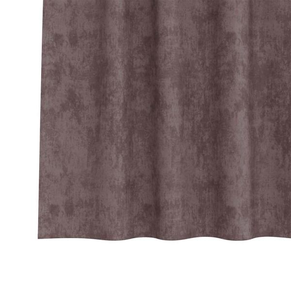 Samtvorhänge 2 Stk. Braun 225 x 140 cm Samt