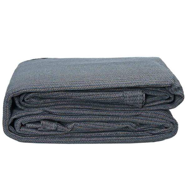 Zeltzubehör Blau-grau Polyester 200 x 200 cm Rechteckig