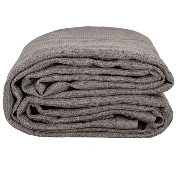 Zeltzubehör Hellgrau Polyester 250 x 400 cm Tragbar Zeltzubehör