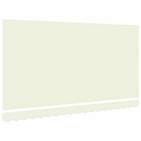 Ersatzstoff für Markisen für 4x2 m Rahmen Creme