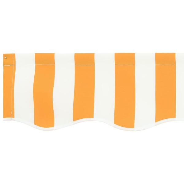 Markisen Ersatzstoff für 2.5x2 m Rahmen Gelb und Weiß