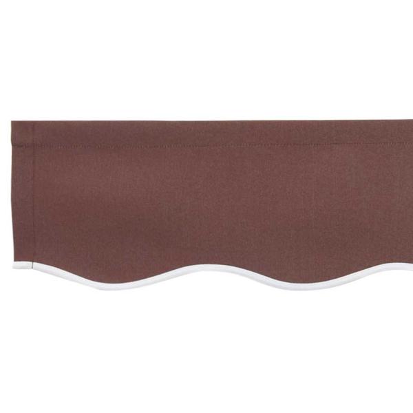 Markisenersatzstoff für 3.5x2 m Rahmen Braun