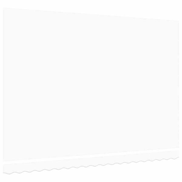 Ersatzbespannung für Markise 4,5 x 3,5 m Weiß Polyester